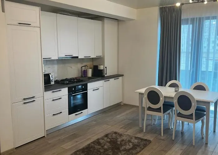 201 B1 Almar Luxury Residence-renting & Free Pool Lägenhet *